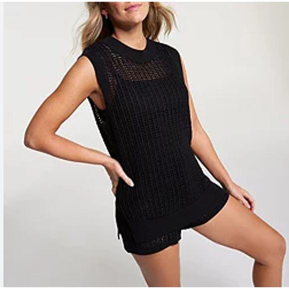 CALIA by Carrie Underwood Other - Calia by Carrie Underwood Cover Up Crochet Sweater shorts NEW